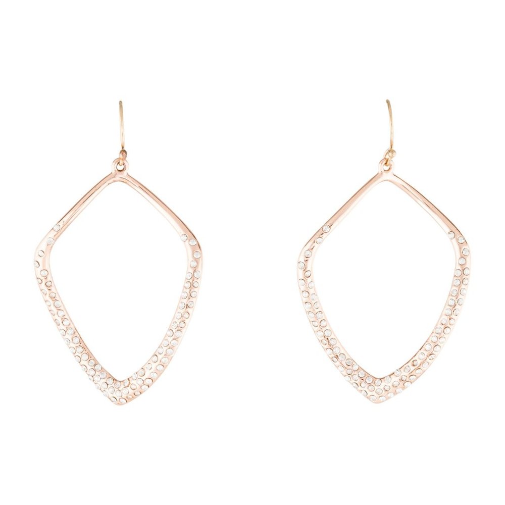 SOLD  Alexis Bittar Rose Havisham Crystal Earrings